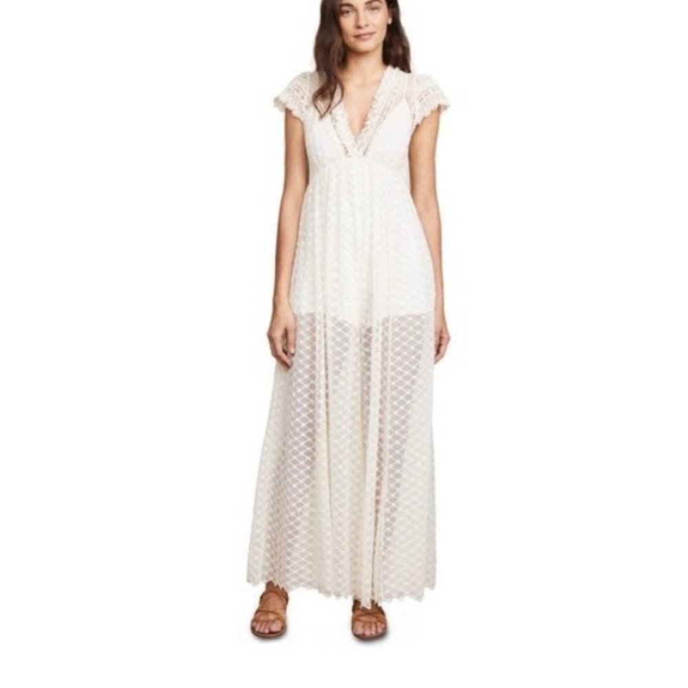 Free People Lace Romper